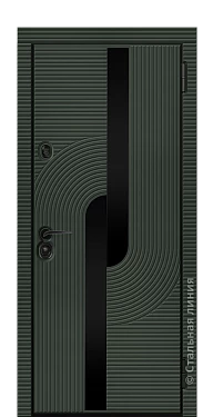 Входная дверь Форво (вид снаружи) - купить в Краснодаре