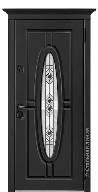 Входная дверь Версаль (вид снаружи) - купить в Краснодаре