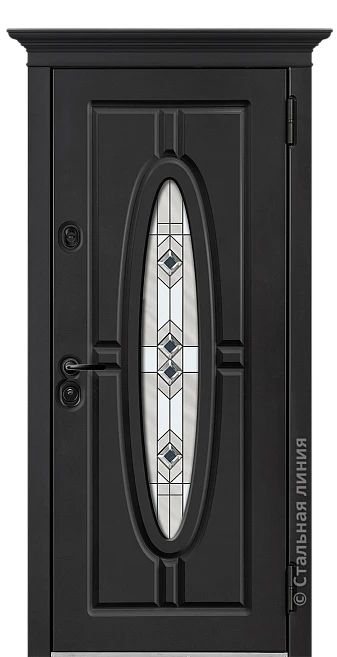 Входная дверь Версаль (вид снаружи) - купить в Краснодаре