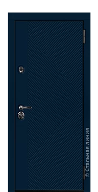 Входная дверь Кампинас (вид снаружи) - купить в Краснодаре