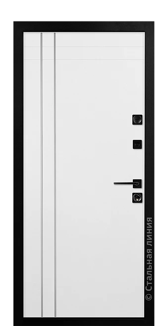 Входная дверь Сага Лайт (вид изнутри) - купить в Краснодаре