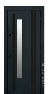 Входная дверь Баслер (вид снаружи) - купить в Краснодаре