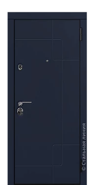 Входная дверь Стокгольм (вид снаружи) - купить в Краснодаре