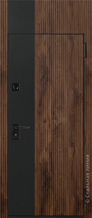 Входная дверь Кобург (вид снаружи) - купить в Краснодаре