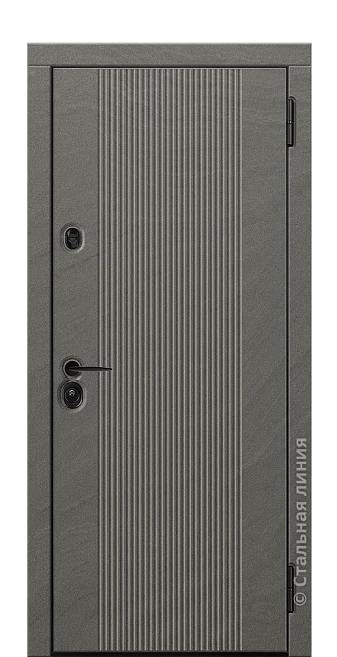 Входная дверь Солид (вид снаружи) - купить в Краснодаре