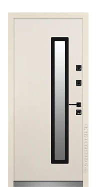 Входная дверь Алтея (вид изнутри) - купить в Краснодаре