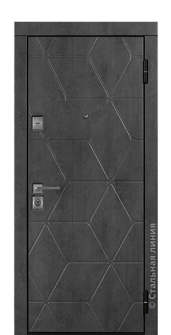 Входная дверь Обливион (вид снаружи) - купить в Краснодаре