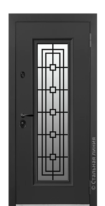 Входная дверь Минтака (вид снаружи) - купить в Краснодаре