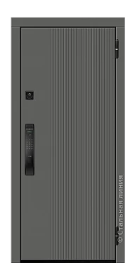 Входная дверь Клеон (вид снаружи) - купить в Краснодаре