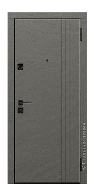 Входная дверь Левин (вид снаружи) - купить в Краснодаре