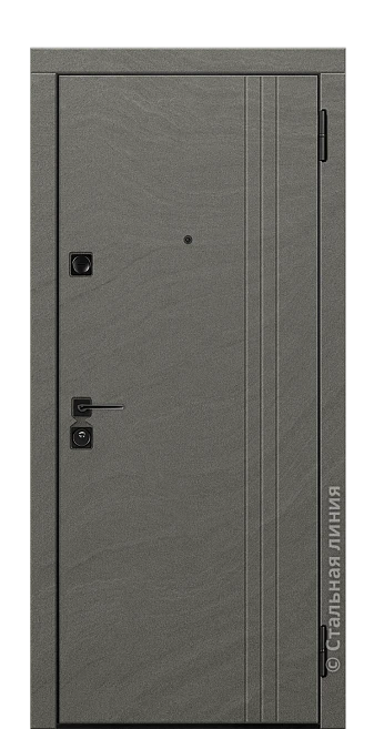 Входная дверь Левин (вид снаружи) - купить в Краснодаре