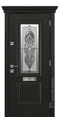 Входная дверь Аклавик (вид снаружи) - купить в Краснодаре