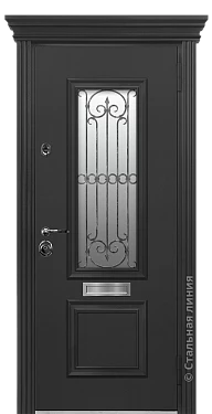 Входная дверь Ваттер (вид снаружи) - купить в Краснодаре