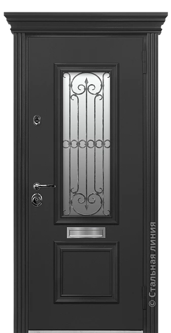 Входная дверь Ваттер (вид снаружи) - купить в Краснодаре