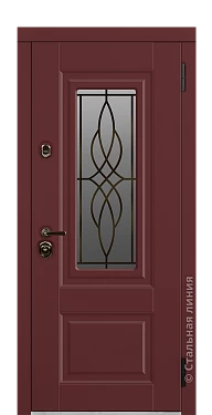 Входная дверь Сорренто (вид снаружи) - купить в Краснодаре