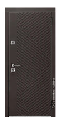 Входная дверь Волкер (вид снаружи) - купить в Краснодаре