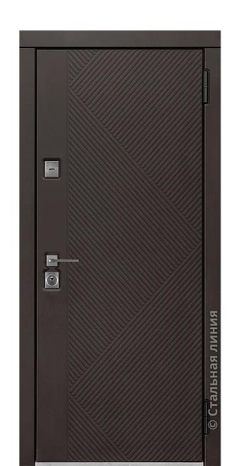 Входная дверь Волкер (вид снаружи) - купить в Краснодаре