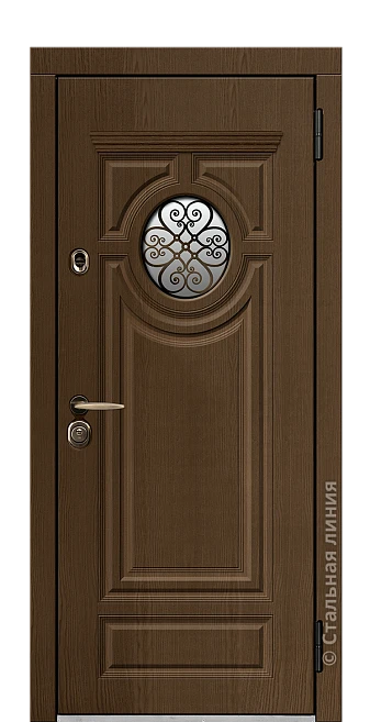 Входная дверь Белладжо (вид снаружи) - купить в Краснодаре