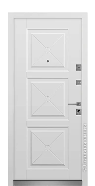 Входная дверь Алимия (вид изнутри) - купить в Краснодаре