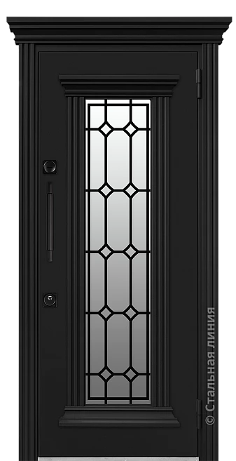 Входная дверь Акира (вид снаружи) - купить в Краснодаре