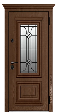 Входная дверь Монтэ (вид снаружи) - купить в Краснодаре
