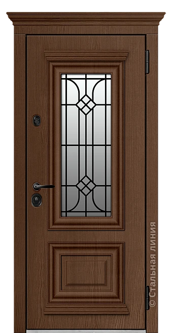 Входная дверь Монтэ (вид снаружи) - купить в Краснодаре