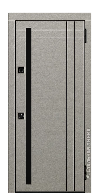 Входная дверь Леба (вид снаружи) - купить в Краснодаре