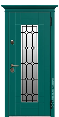 Входная дверь Бенвиль (вид снаружи) - купить в Краснодаре