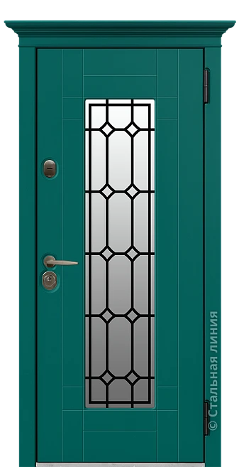 Входная дверь Бенвиль (вид снаружи) - купить в Краснодаре