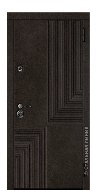 Входная дверь Рейн (вид снаружи) - купить в Краснодаре
