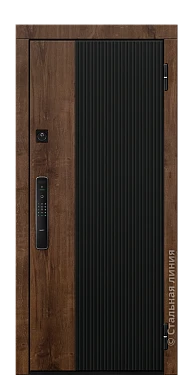 Входная дверь Кобург (вид снаружи) - купить в Краснодаре