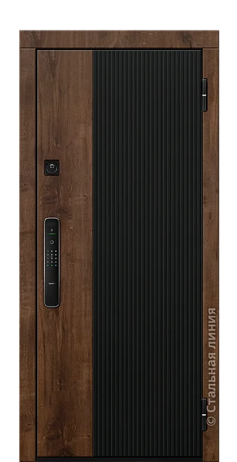 Входная дверь Кобург (вид снаружи) - купить в Краснодаре