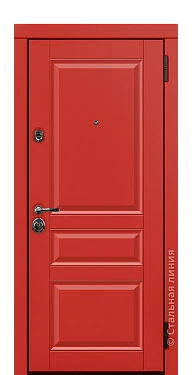 Входная дверь Дакота (вид снаружи) - купить в Краснодаре