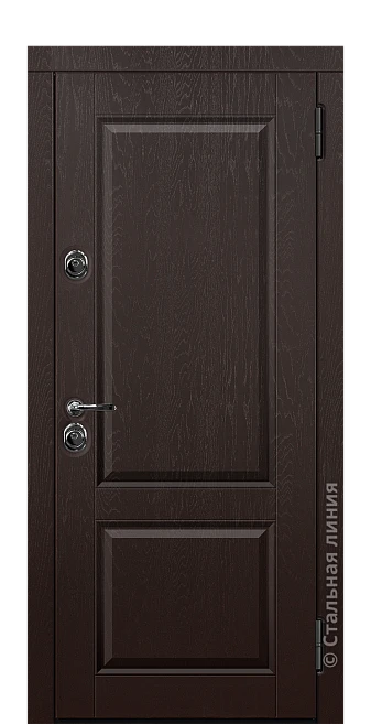 Входная дверь Дельфа (вид снаружи) - купить в Краснодаре