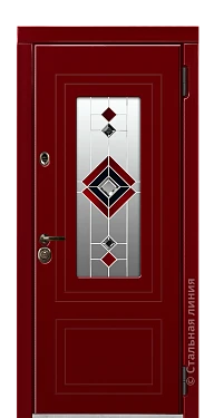 Входная дверь Шоле (вид снаружи) - купить в Краснодаре