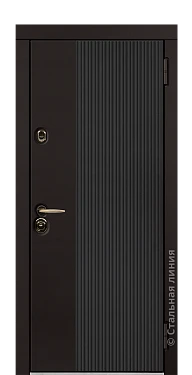 Входная дверь Кобург (вид снаружи) - купить в Краснодаре