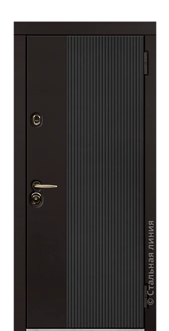 Входная дверь Кобург (вид снаружи) - купить в Краснодаре