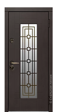 Входная дверь Эсма (вид снаружи) - купить в Краснодаре