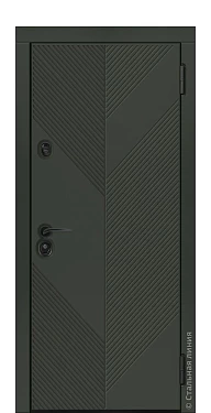 Входная дверь Верена (вид снаружи) - купить в Краснодаре