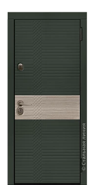 Входная дверь Кентукки (вид снаружи) - купить в Краснодаре