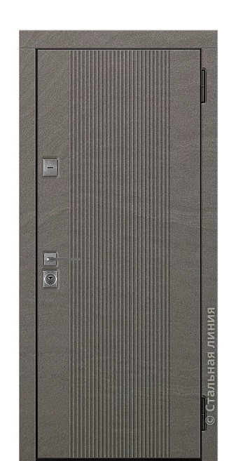 Входная дверь Эдда (вид снаружи) - купить в Краснодаре