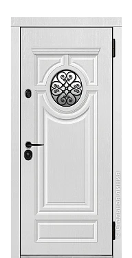 Входная дверь Трентино (вид снаружи) - купить в Краснодаре