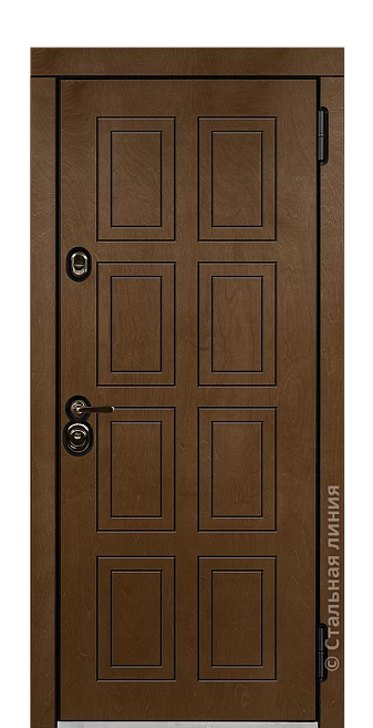 Входная дверь Клермон (вид снаружи) - купить в Краснодаре