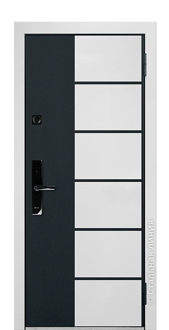 Входная дверь Касарес (вид снаружи) - купить в Краснодаре