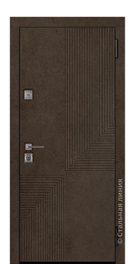 Входная дверь Рейн (вид снаружи) - купить в Краснодаре