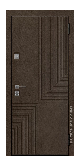 Входная дверь Рейн (вид снаружи) - купить в Краснодаре