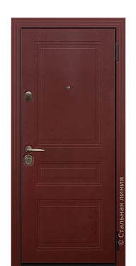 Входная дверь Эллати (вид снаружи) - купить в Краснодаре