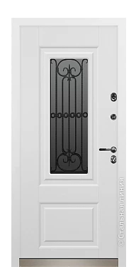 Входная дверь Беатриче (вид изнутри) - купить в Краснодаре