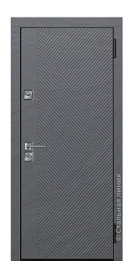 Входная дверь Кампинас (вид снаружи) - купить в Краснодаре