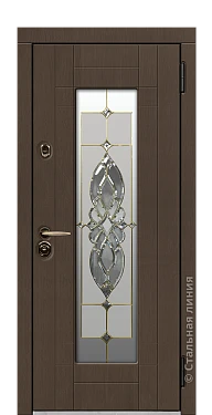 Входная дверь Бенвиль (вид снаружи) - купить в Краснодаре